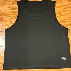 Black Sleeveless Tank Top